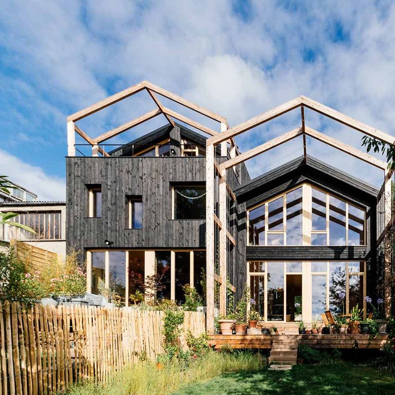 Maison KW+FP — Deux maisons passives, Noisy-le-Sec