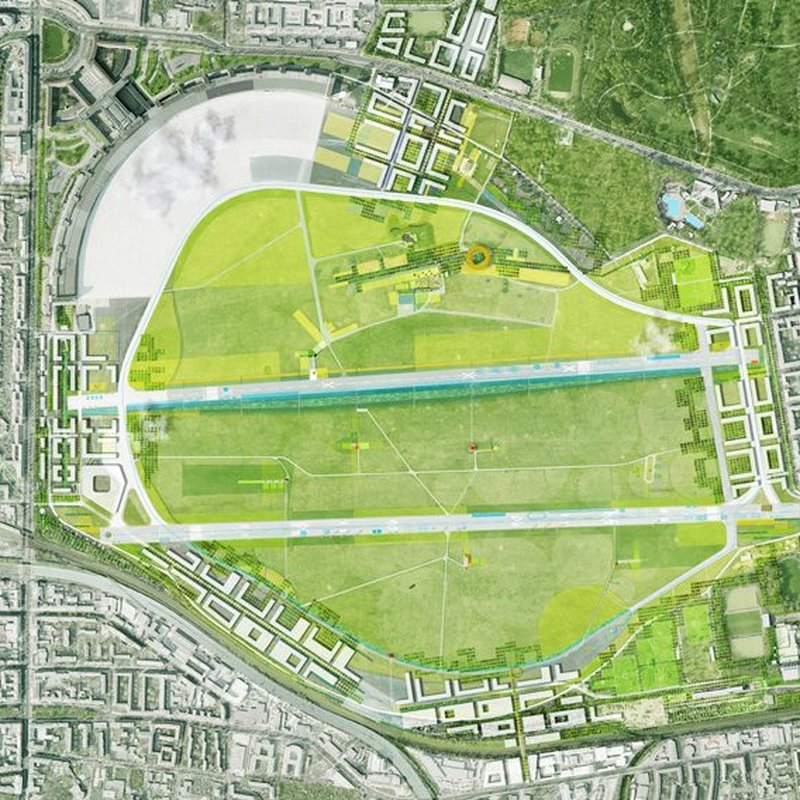 Tempelhof — Transformation de l’aéroport, Berlin